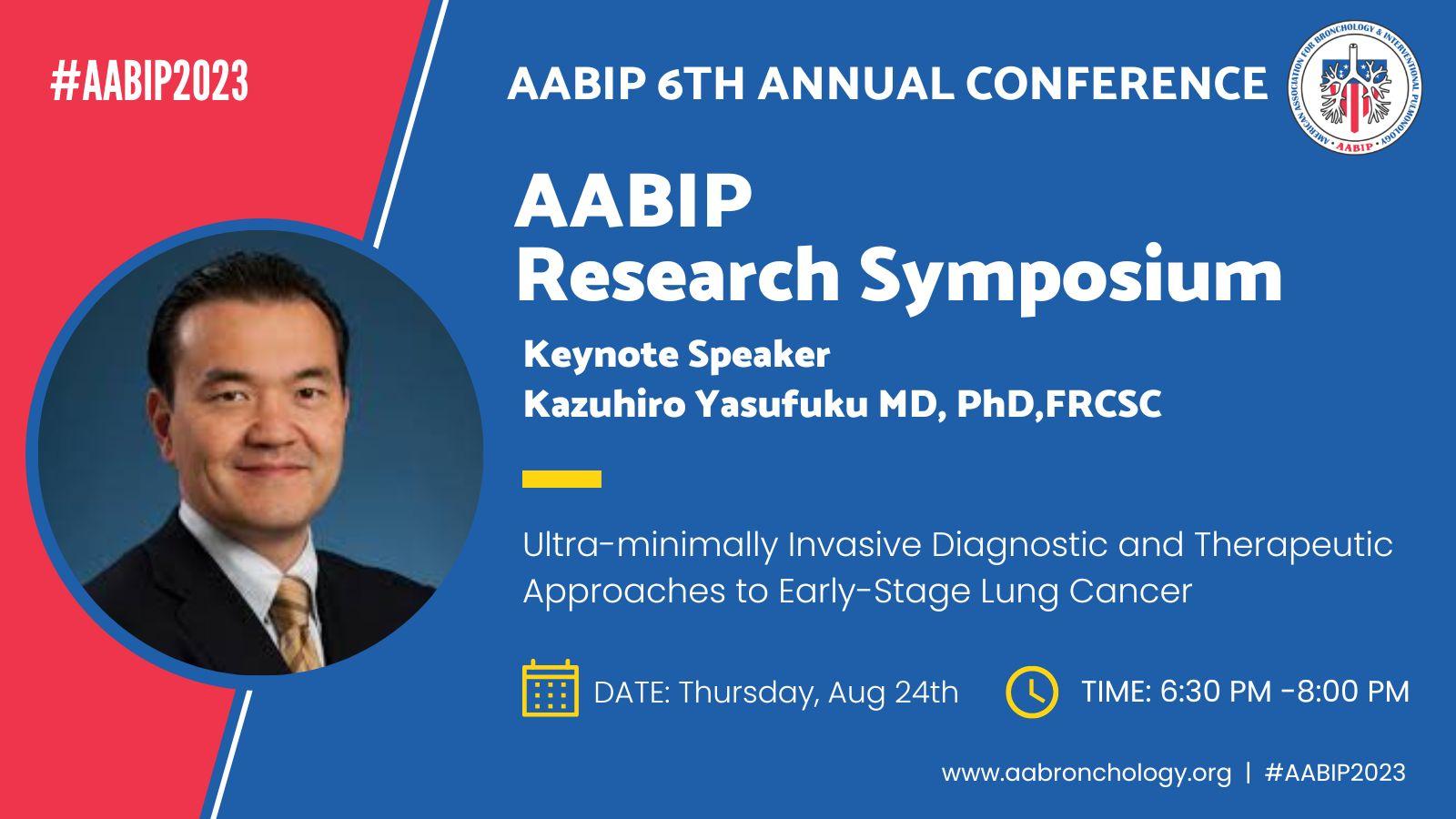 AABIP 2023, the leading bronchology and interventional pulmonology conference in Chicago, 24-26 August.